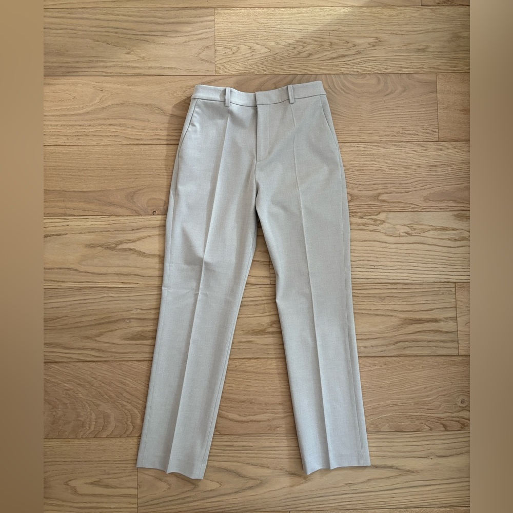 Nude ankle pant